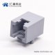 RJ11 6P2C灰色全塑模塊化接插件彎式插PCB板